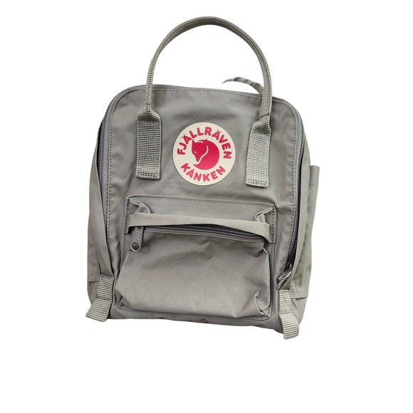 Fjallraven Kanken‎ Mini Backpack Gray Lightweight Everyday School Travel - Picture 11 of 11